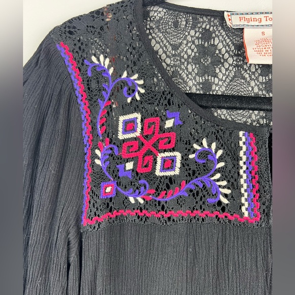 Flying Tomato Black Lace Top - Picture 6 of 9